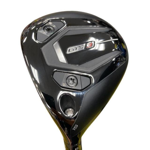 【中古】 タイトリスト GTS3 15° レフティ フェアウェイウッド FW 純正特注シャフト (フレックスR) メンズ 男性用 左利き レフティ 左用 Cランク ゴルフクラブ