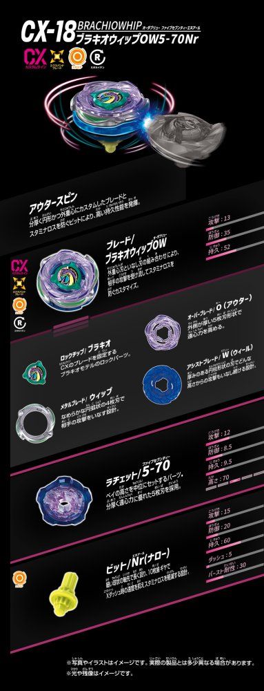 タカラトミー(TAKARA TOMY) BEYBLADE X ベイブレードX CX-18 ランダム