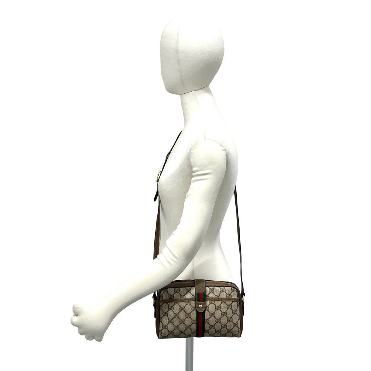 極 美品 GUCCI グッチ オールドグッチ ヴィンテージ シェリーライン GG