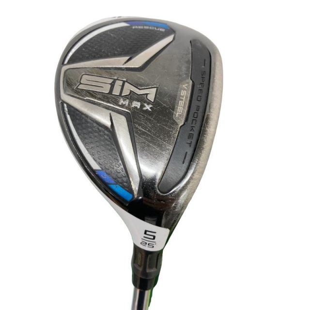 【中古】 テーラーメイド SIM MAX U5 ユーティリティ UT リシャフト (フレックスその他) メンズ 男性用 右利き 右用 Cランク ゴルフクラブ 11,667円