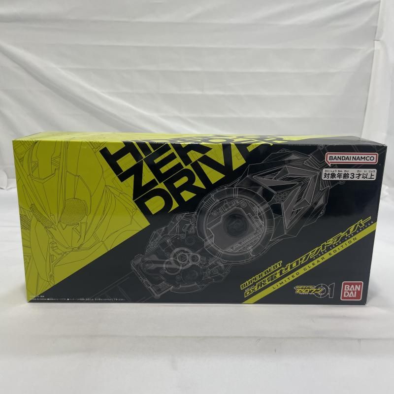 【中古】開封)BANDAI SUPER BEST DX飛電ゼロワンドライバー LIMITED CLEAR EDITION 変身ベルト 仮面ライダーゼロワン[19] 6,993円