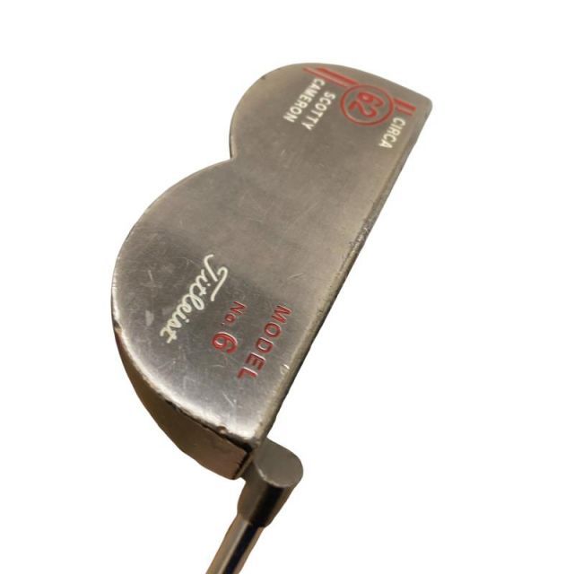 【中古】 タイトリスト SCOTTY CAMERON CIRCA 62 No.6(2007) 35インチ パター PT スチール (フレックスその他) メンズ 男性用 右利き 右用 Cランク ゴルフクラブ