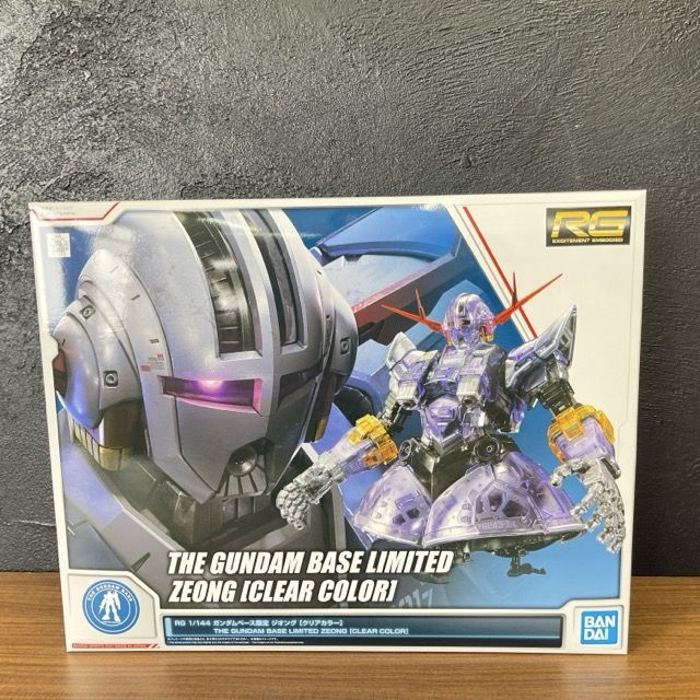 新品未組立 RG 1/144 ガンダムベース限定 ジオング クリアカラー ガンプラ プラモデル バンダイ/901189