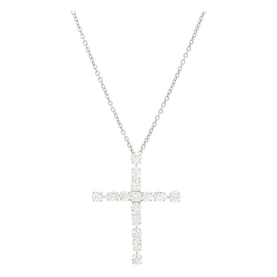 HARRY WINSTON ハリーウィンストン ネックレス マドンナクロス PEDPREMSMS