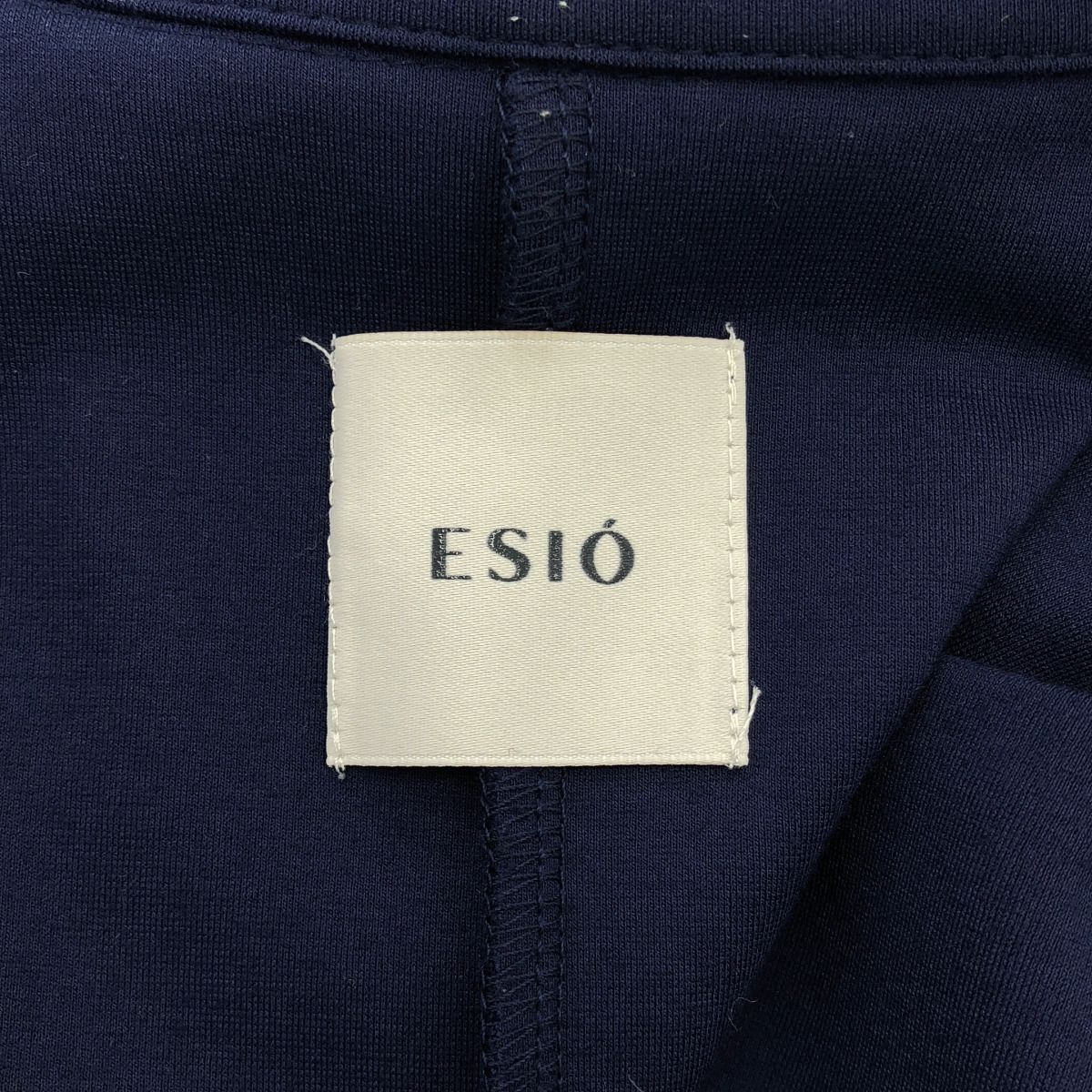 ESIO エシオ Layered silhouette onepiece レイヤードショルダー 