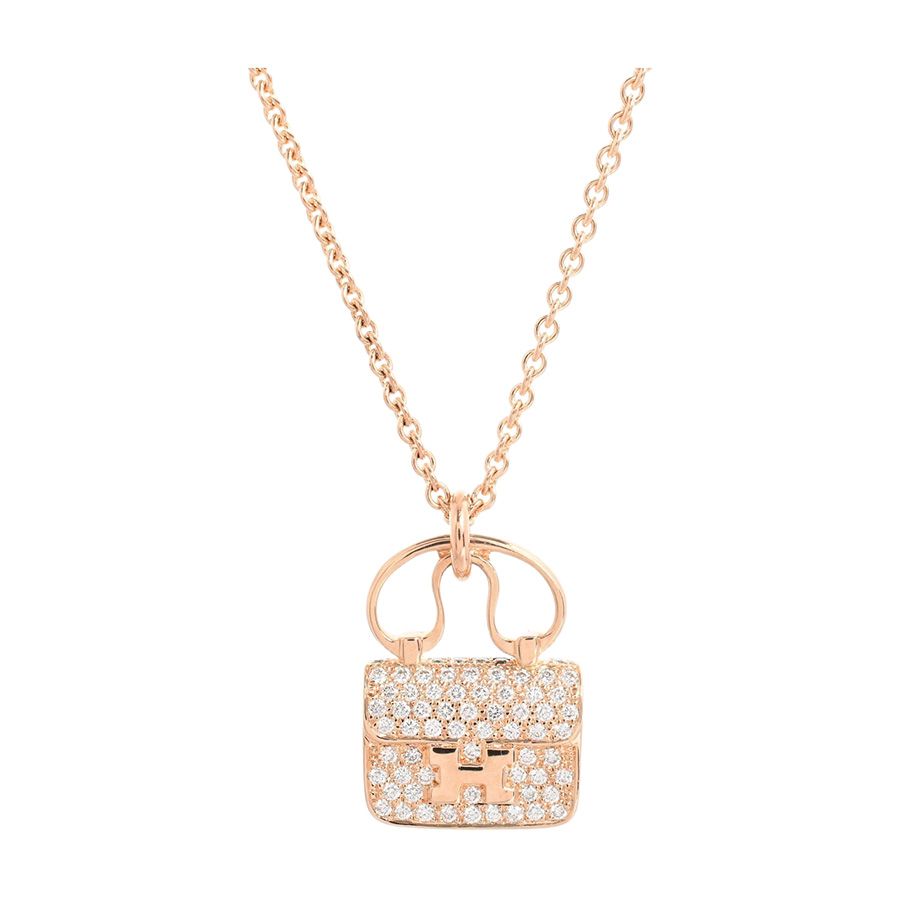 HERMES エルメス ネックレス アミュレット コンスタンス H121312B