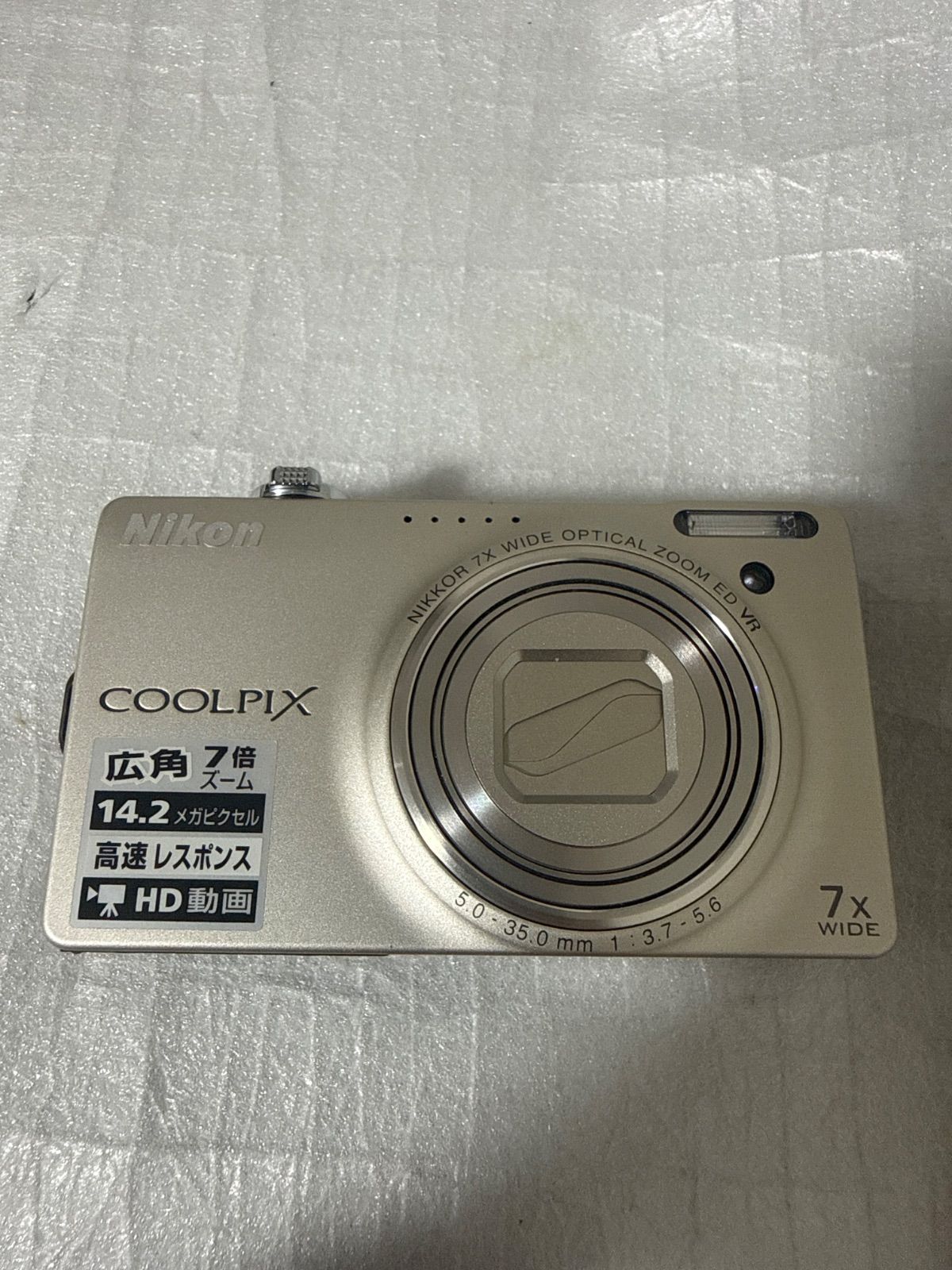 ❗️動作良好❗️デジカメ　本体　Nikon Coolpix S6000
