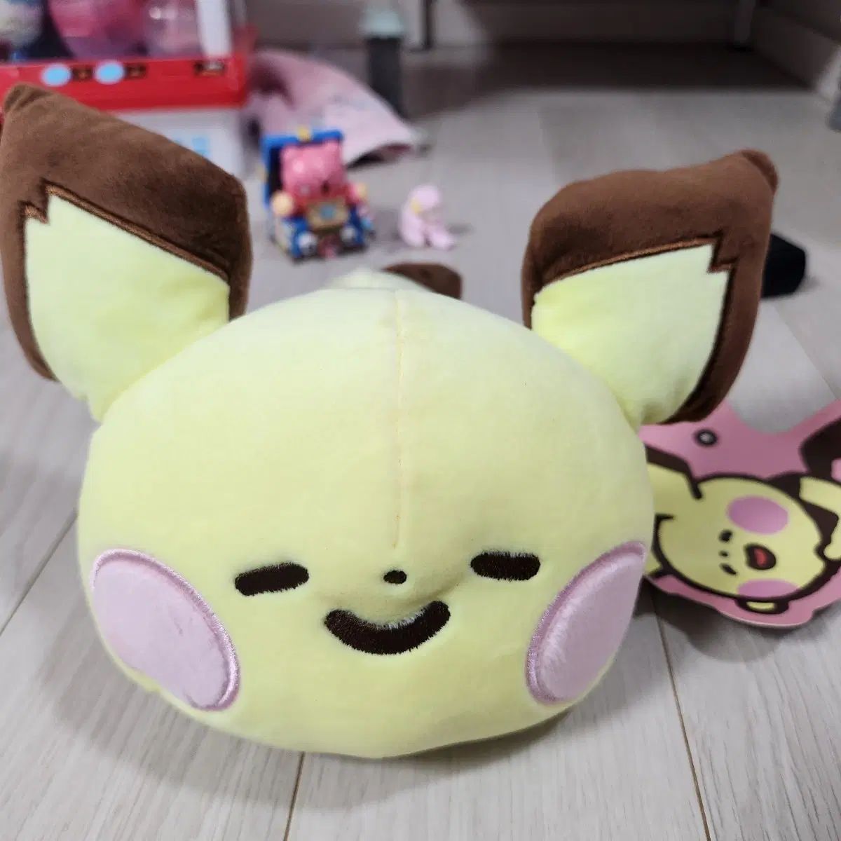 ポケットモンスター ポケモンセンター ゆるっと おやすみチュウ ピカチュウ ぬいぐるみ ぬい 有馬かな ぬいぐるみ ぬい ピカチュウいもうと