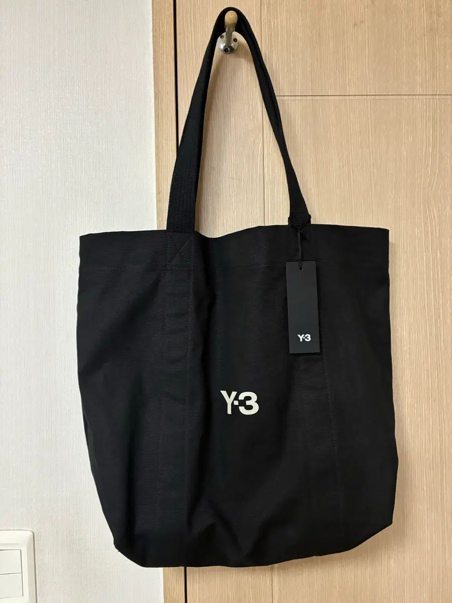 free Y-3 ワイスリー キャンバス トートバッグ ブラック