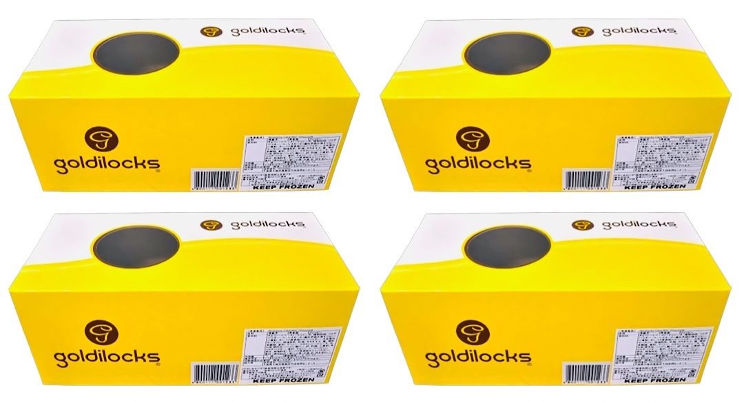 GOLDILOCKS CHOCOLATE OVERLOAD ROLL CAKE x 4個セット - ゴルディロック　スチョコレート　ロールケーキ 11,680円