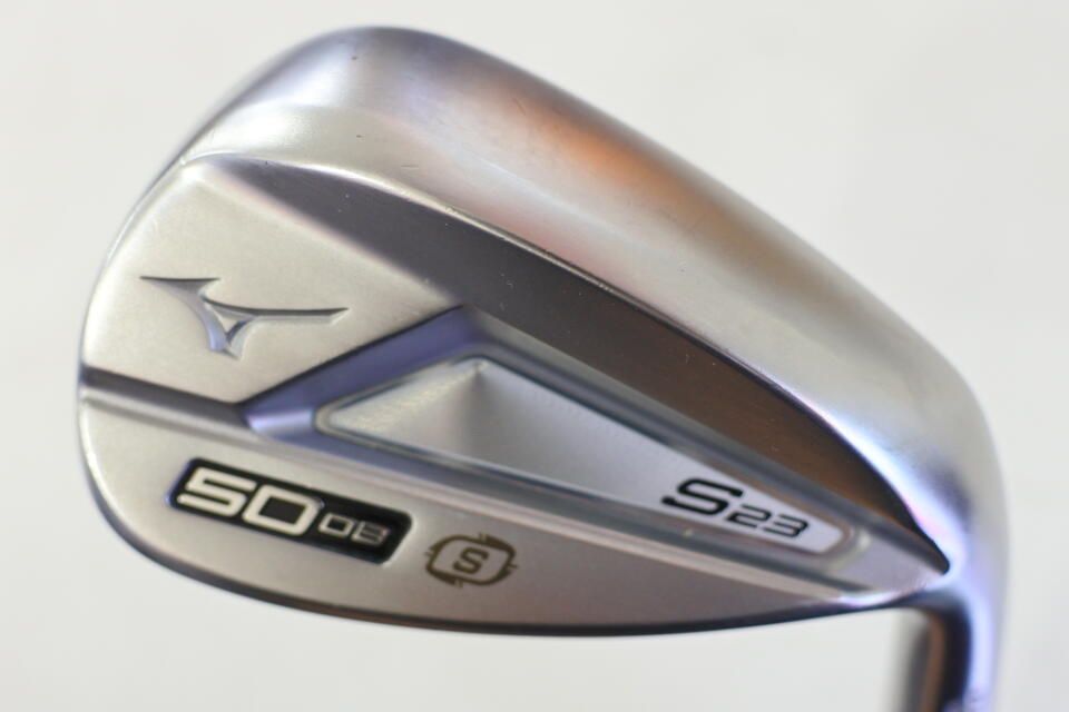 ミズノ　S23 ホワイトサテン　50度　ﾀﾞｲﾅﾐｯｸｺﾞｰﾙﾄﾞ 85　S200フレックス　ウェッジ　中古　ゴルフドゥ！春日井店【最短即日発送】