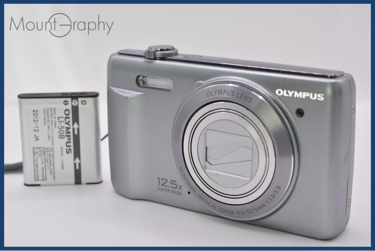 【動作保証】 オリンパス OLYMPUS VR-370 12.5X バッテリー付属 同梱無料 #ak344