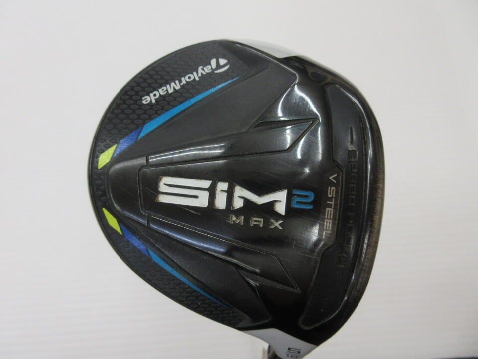 テーラーメイド　SIM2 MAX　18度　TENSEI BLUE TM50(SIM2)　Rフレックス　フェアウェイウッド　中古　ゴルフドゥ！南風原店【最短即日発送】