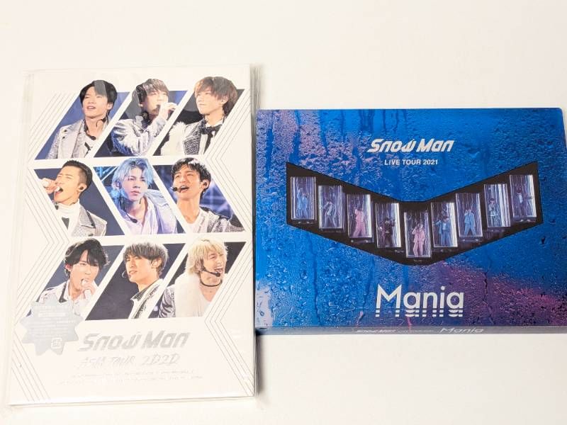 Snow Man 通常盤 ライブDVD 2点セット ASIA TOUR 2D.2D./LIVE TOUR