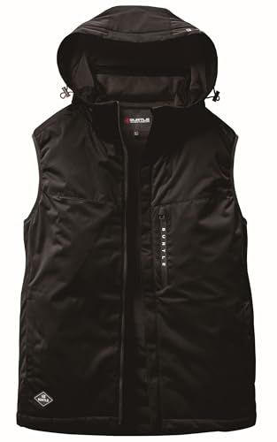 BURTLE バートル ストレッチフーディ防寒ベスト(ユニセックス) 秋冬用 ブラック 3264 35 L 2b2fcb1d 5,879円