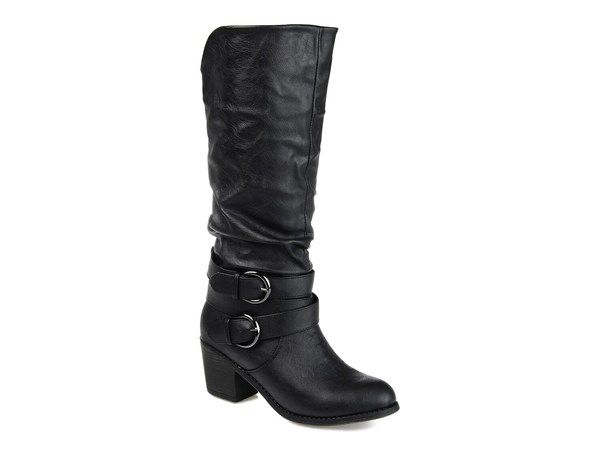 ジュルネ コレクション レディース シューズ ブーツ・レインブーツ Journee Collection Late Boot Black ブラック 14,976円
