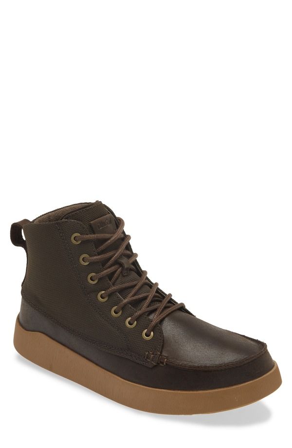 オルカイ メンズ シューズ ブーツ・レインブーツ OluKai Mlina Waterepellent Boot Dark Wood Dark Wood