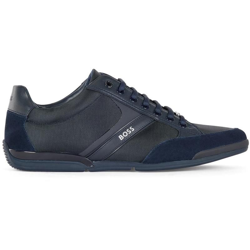 ボス メンズ シューズ スニーカー メッシュ BOSS Saturn Mesh Trainers Navy 401 ネイビー 33,670円