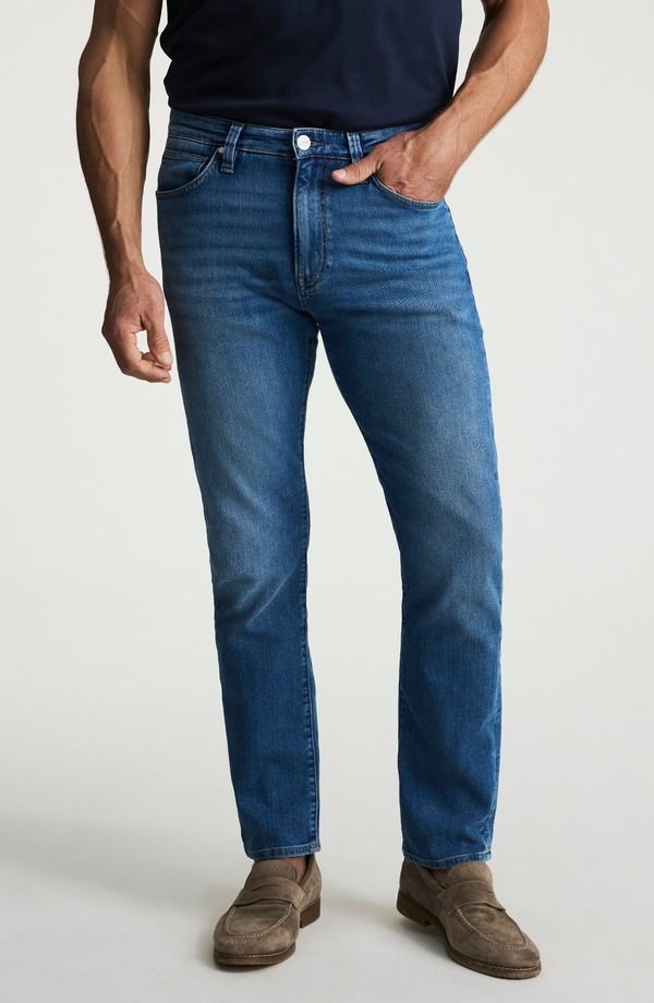 ３４ヘリテージ メンズ ボトムス デニムパンツ ストレート ジーンズ 34 Heritage Charisma Straight Leg Jeans Mid Brushed Aerodenim 22,896円