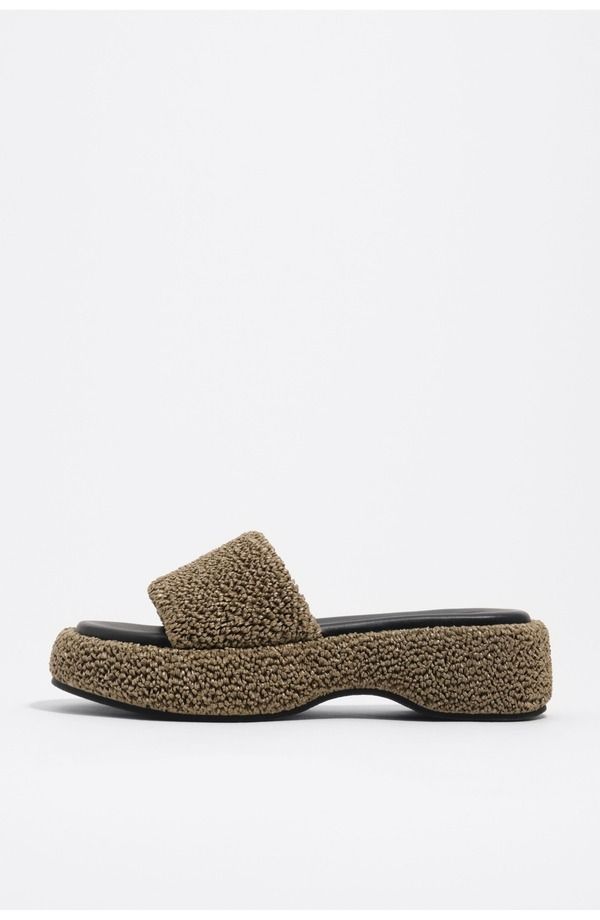 ビンバイローラ レディース シューズ サンダル プラットフォーム Bimba y Lola Fabric Platform Sandal Olive オリーブ 38,220円