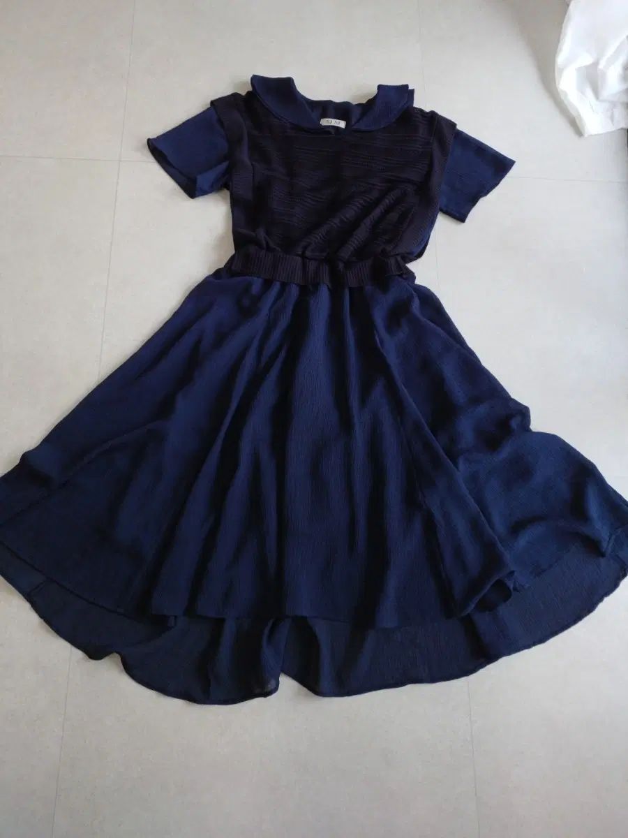 ハンサム SJSJ 23SS ニット レイヤード ONE PIECE