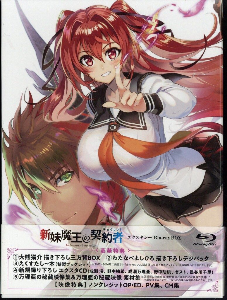アニメBlu-ray 新妹魔王の契約者 エクスタシー Blu-ray BOX 14,731円