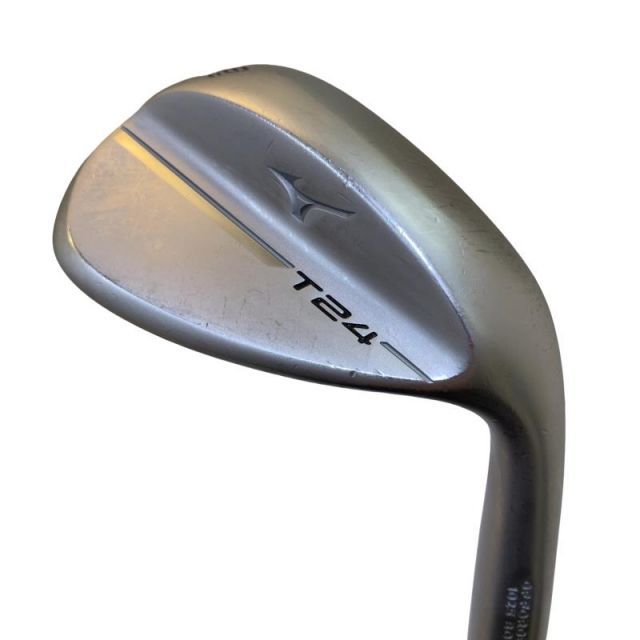 【中古】 ミズノ Mizuno T24(ソフトホワイトサテン) 58°/08° C ウェッジ WG 純正特注シャフト (フレックスR) メンズ 男性用 右利き 右用 Bランク ゴルフクラブ