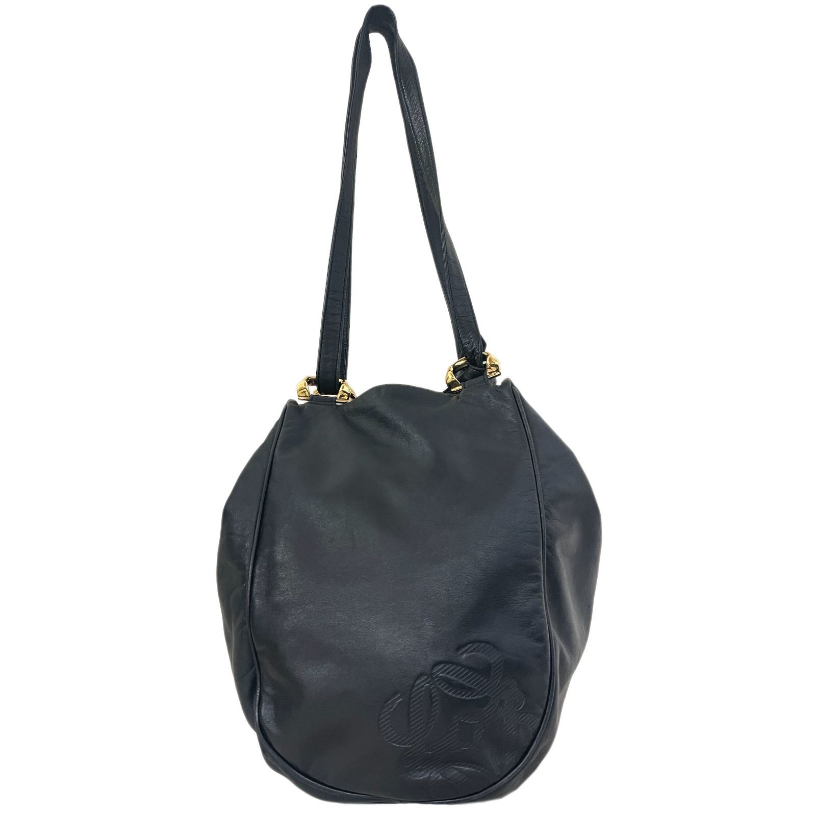 LOEWE ロエベ バッグ ナッパレザー ヴィンテージ ロゴ ショルダー