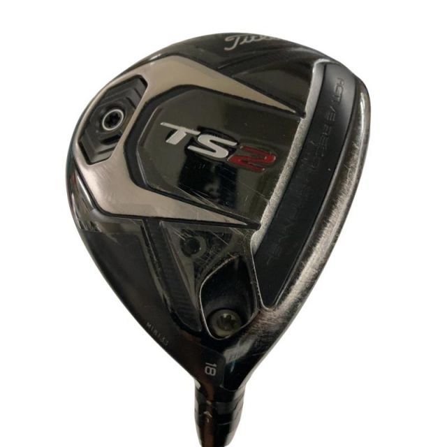 【中古】 タイトリスト TS2 18° フェアウェイウッド FW リシャフト (フレックスその他) メンズ 男性用 右利き 右用 Cランク ゴルフクラブ 9,615円