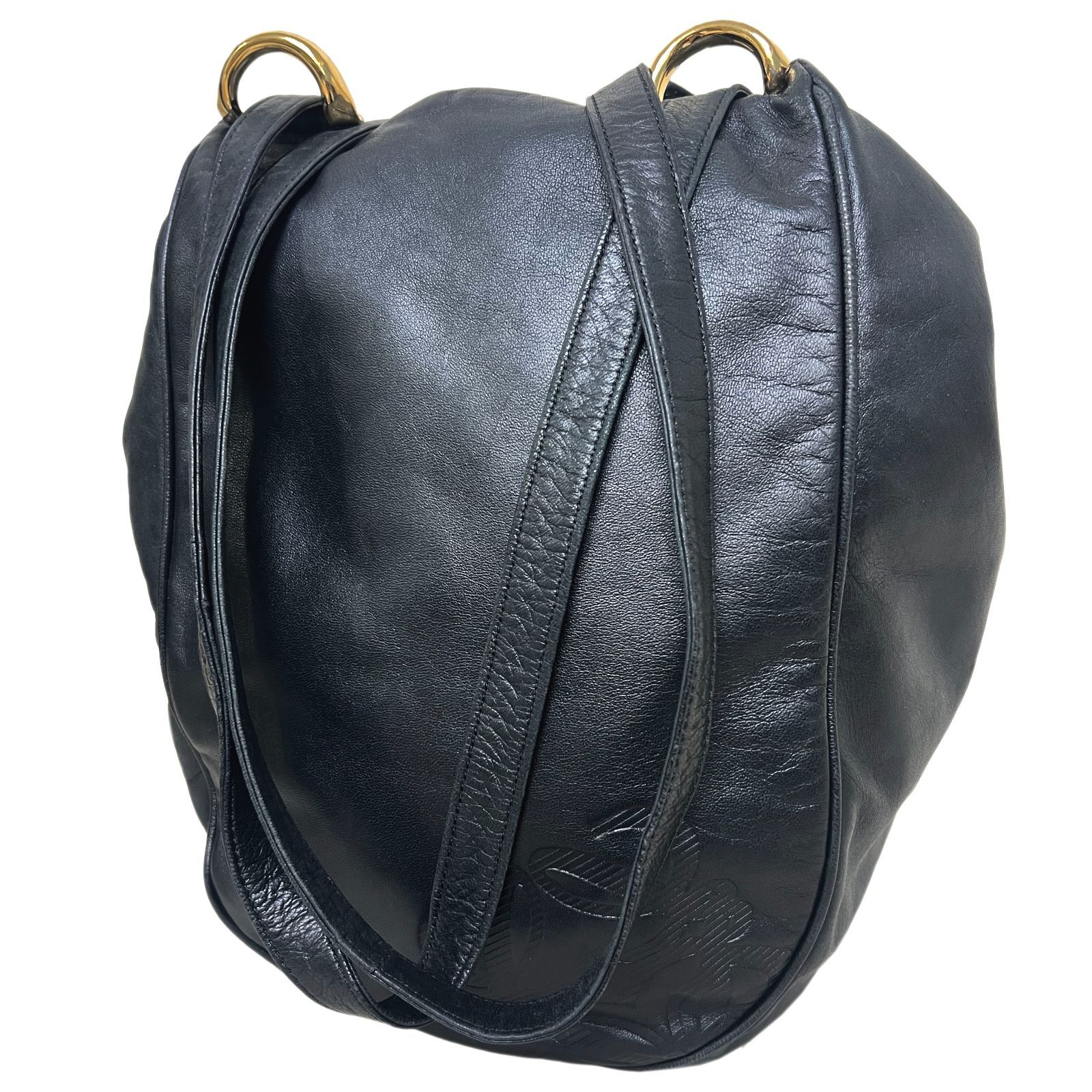 LOEWE ロエベ バッグ ナッパレザー ヴィンテージ ロゴ ショルダー