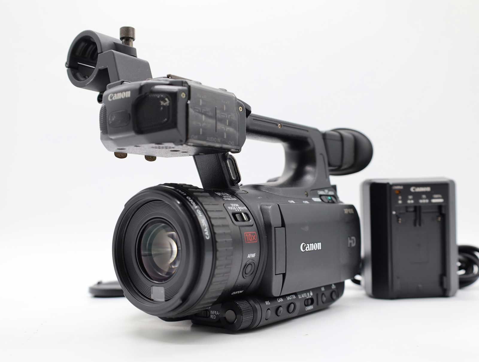 キャノン Canon XF105 Black Professional Camcorder 1196 Hours [良品] #Z6761A