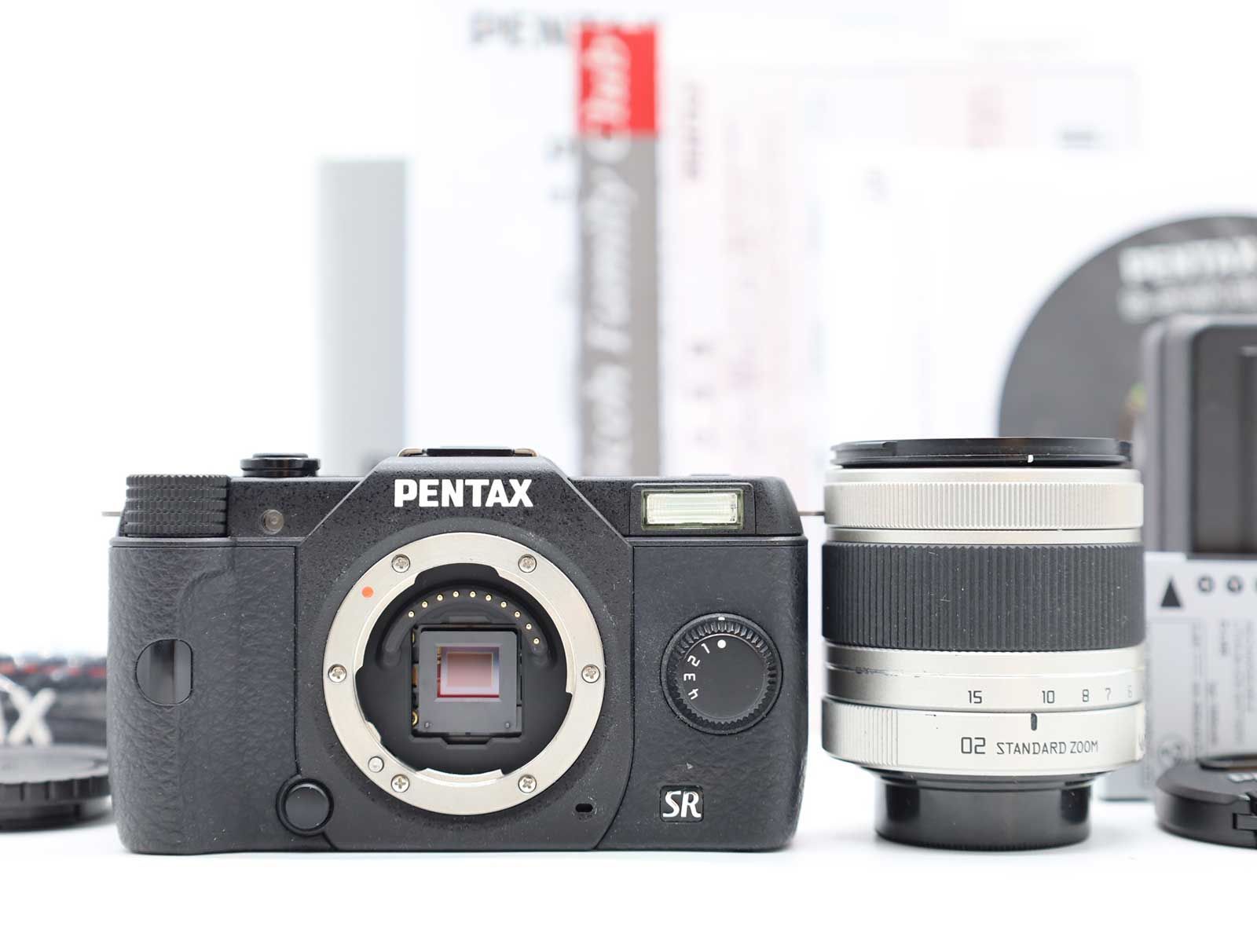 ペンタックス Pentax Q10 Black 12.4MP 02 Standard Lens 645 Shots 元