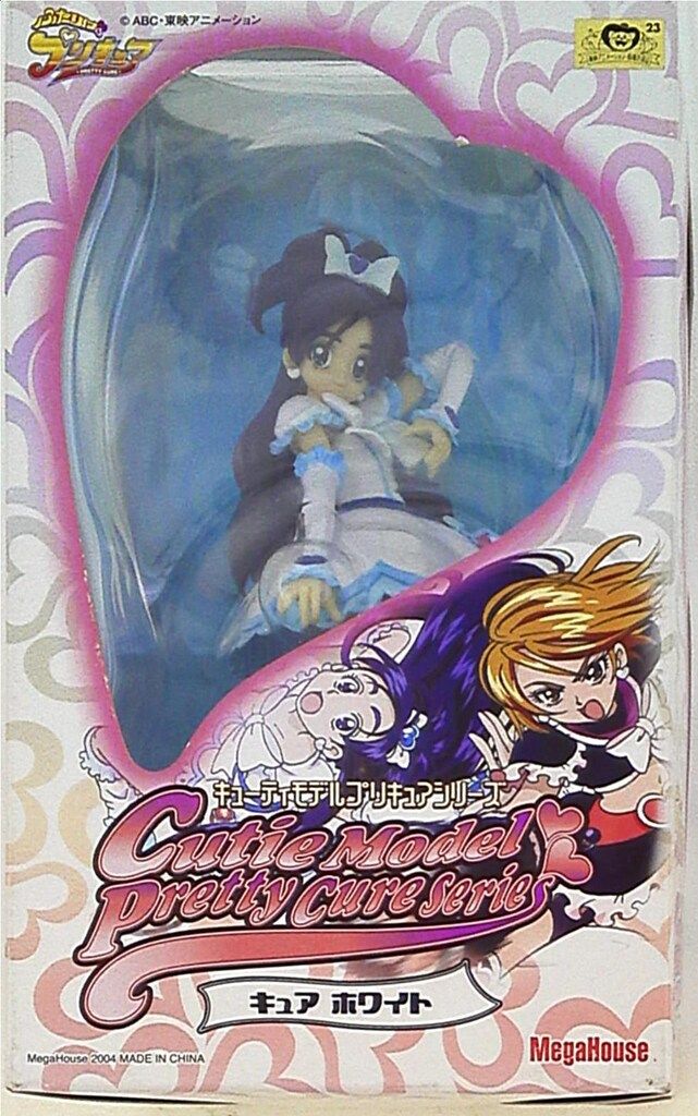【未開封】キューティモデルプリキュアシリーズ キュアホワイト メガハウス メガハウス キューティーモデルプリキュアシリーズ キュアホワイト PVC