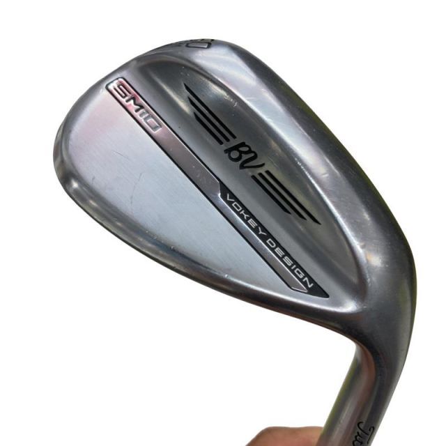 【中古】 タイトリスト VOKEY SPIN MILLED SM10 ツアークロム 60°/08°M ウェッジ WG 純正特注シャフト (フレックスその他) メンズ 男性用 右利き 右用 Cランク ゴルフクラブ