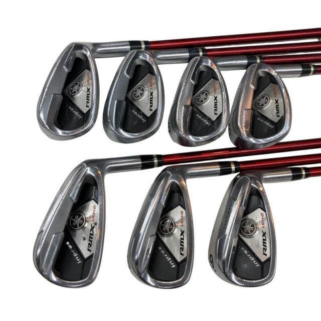 【中古】 ヤマハ inpres RMX UD+2 7S アイアンセット IR BASSARA FS50 (フレックスR) メンズ 男性用 右利き 右用 Dランク ゴルフクラブ