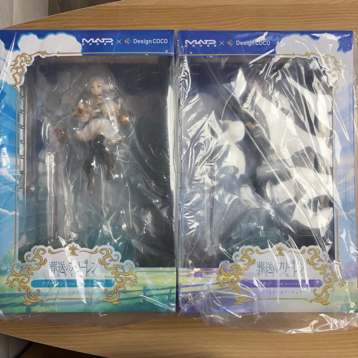 葬送のフリーレンデザイン 九井 一フリーレン フェルン フィギュア 未開封 カートンボックス まとめ