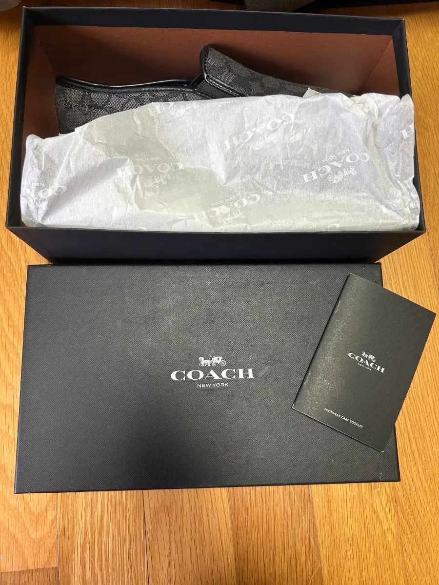 COACH シグネチャー ローファー ブラック