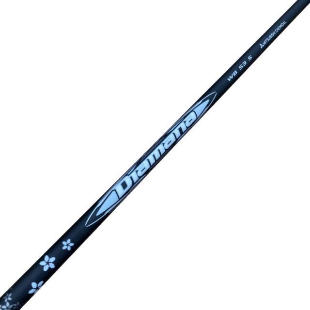 【中古】 コブラスリーブ付き(AMP CELL系) 三菱ケミカル(レイヨン)ドライバー用 シャフト Diamana WB 53 (フレックスS)Bランク ゴルフクラブ
