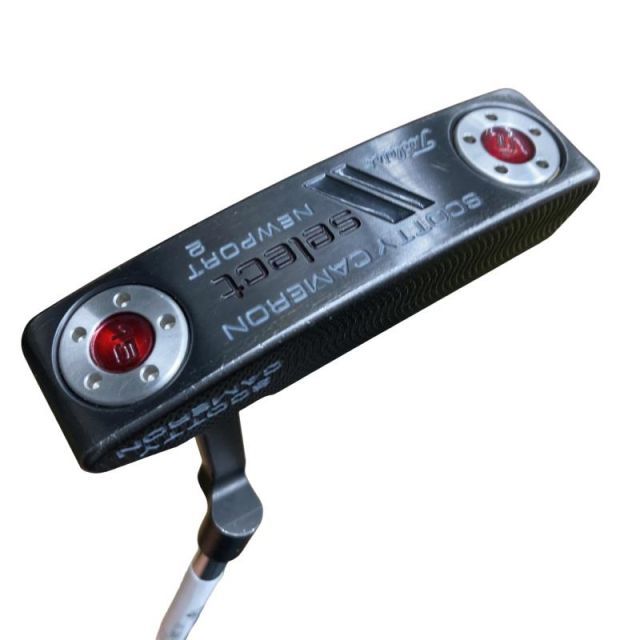 【中古】 タイトリスト SCOTTY CAMERON select NEWPORT 2 34インチ パター PT スチール (フレックスその他) メンズ 男性用 右利き 右用 Cランク ゴルフクラブ