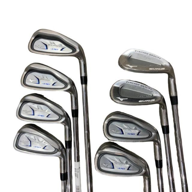 【中古】 ミズノ EURUS 4AD 8S アイアンセット IR FST 1170 (フレックスUNI) メンズ 男性用 右利き 右用 Dランク ゴルフクラブ 17,016円