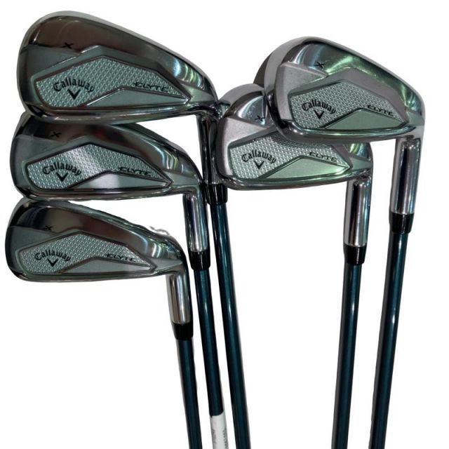 【中古】 キャロウェイ ELYTE X 5S アイアンセット IR VENTUS GREEN 50 for CW(ELYTE IR) (フレックスR) メンズ 男性用 右利き 右用 Cランク ゴルフクラブ