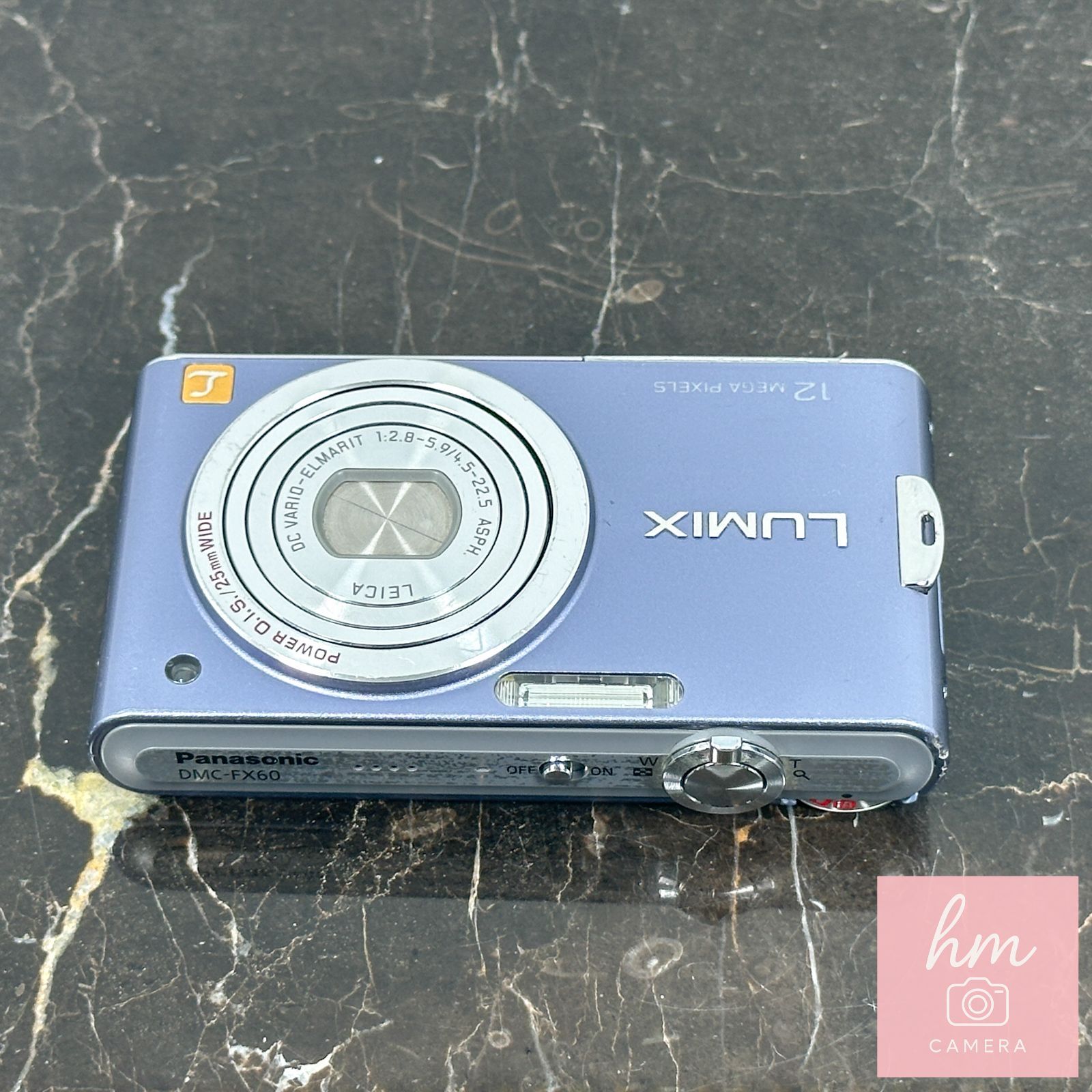 Panasonic LUMIX DMC-FX60 ラベンダーブルー 1210万画素 光学5倍ズーム