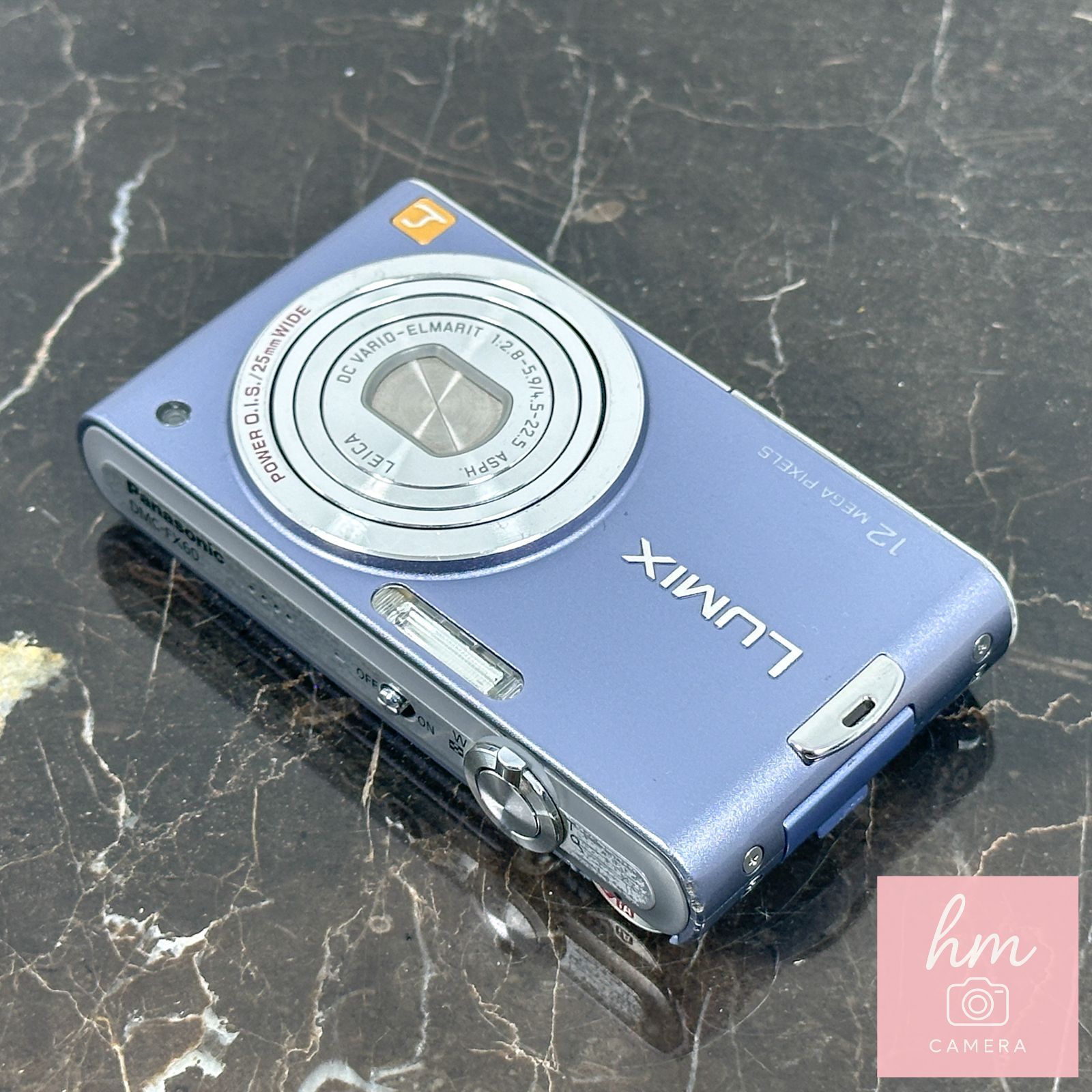 Panasonic LUMIX DMC-FX60 ラベンダーブルー 1210万画素 光学5倍ズーム