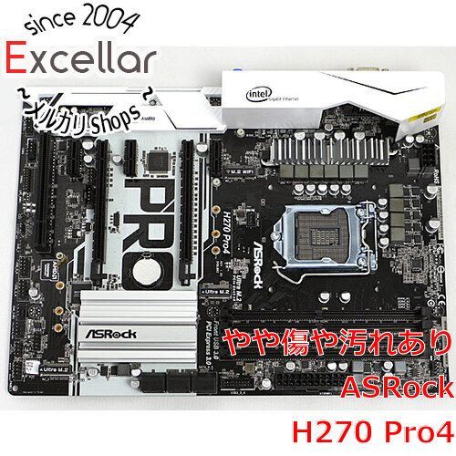 bn:0] ASRock製 ATXマザーボード H270 Pro4 LGA1151 【公式通販】