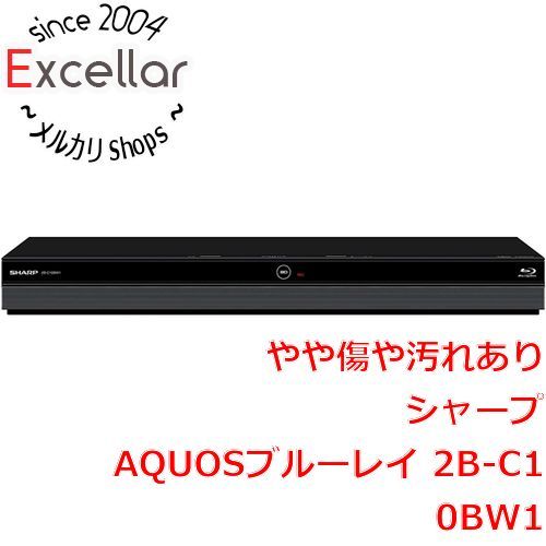 [bn:4] SHARP　AQUOS ブルーレイディスクレコーダー 1TB　2B-C10BW1　リモコンなし