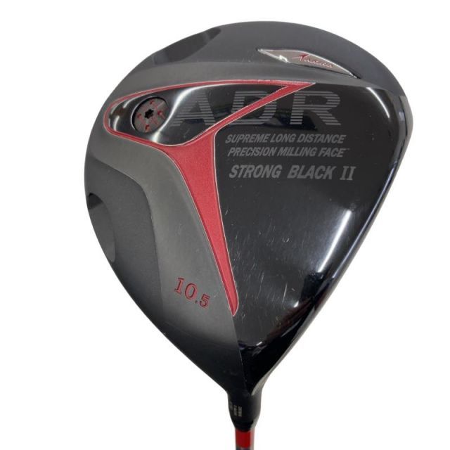 【中古】 アキラプロダクツ AKIRA ADR STRONG BLACK II 10.5° ドライバー DR 純正特注シャフト (フレックスS) メンズ 男性用 右利き 右用 Cランク ゴルフクラブ