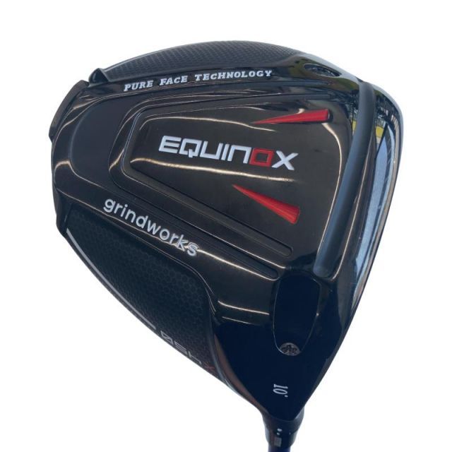【中古】 グラインドワークス グラインドワークス Equinox Limited 10° ドライバー DR 純正特注シャフト (フレックスR) メンズ 男性用 右利き 右用 Cランク ゴルフクラブ