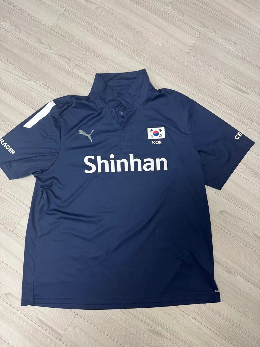 PUMA プーマ バレーボール 韓国国家代表 半袖Tシャツ