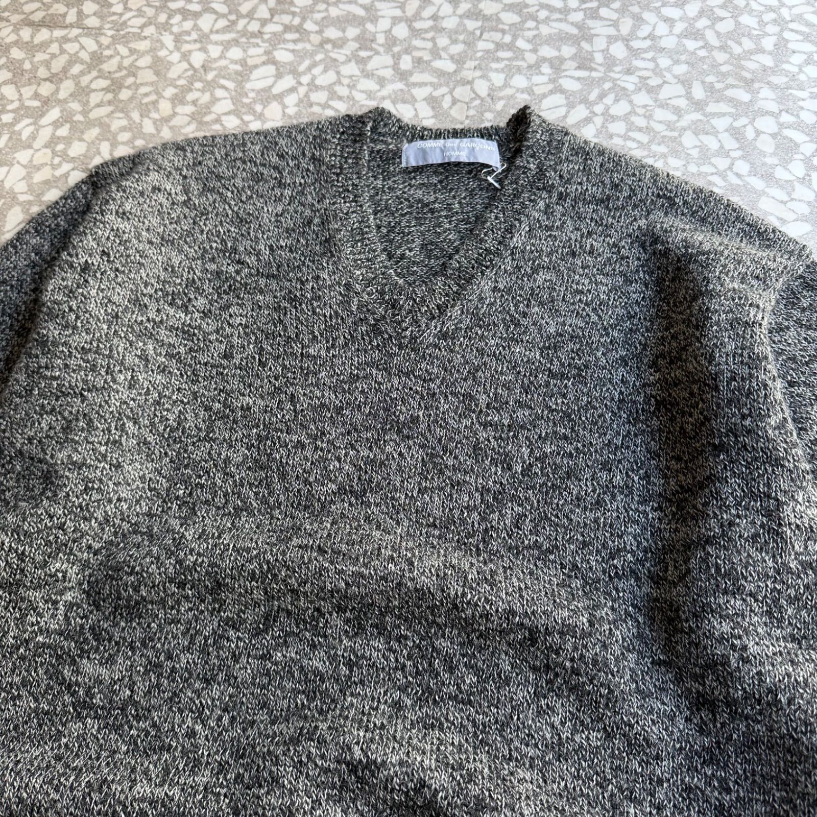Archive アーカイブ Y2K ] CDG homme / 80'-90's wool knit V neck