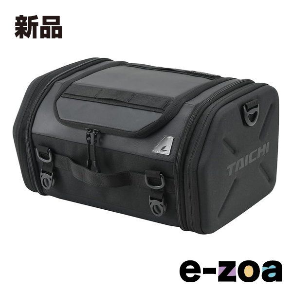 RS TAICHI アールエスタイチ RSB317 ミドル シートバッグ．24 ブラック 24L RSB317BK01 (2643924)